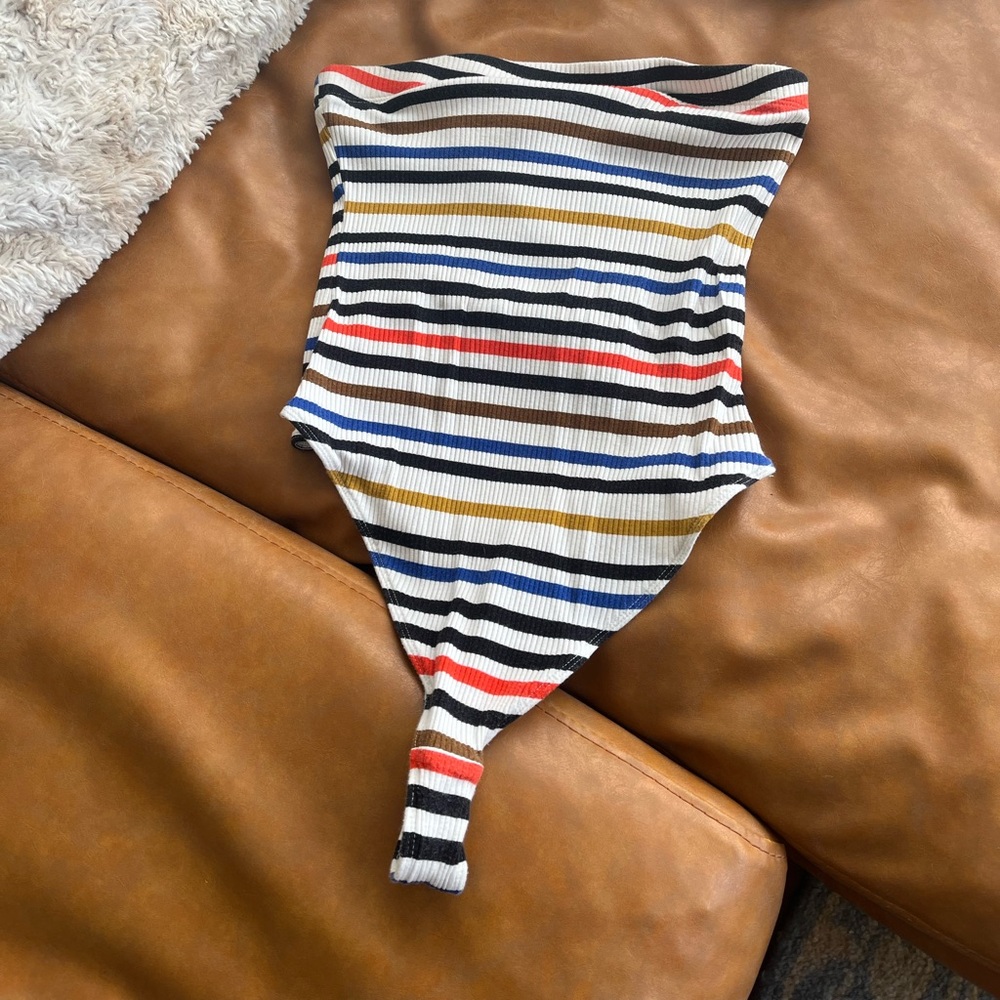 Urban Outfitters Striped Bodysuit